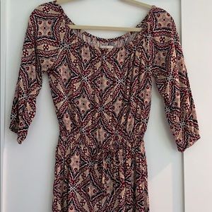 patterned jumpsuit